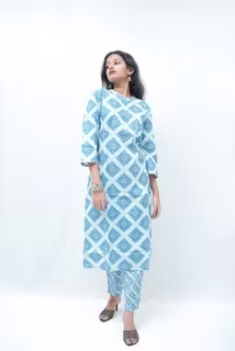 A Linke Cotton Kurta set